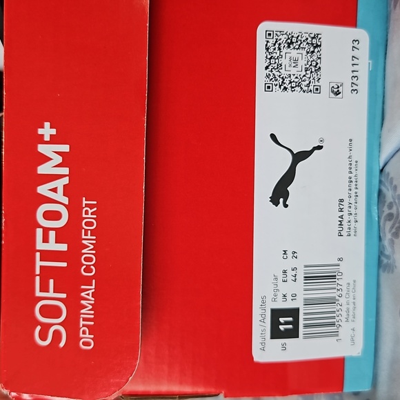 Puma NIB sz11 Men's Puma R78 softfoam,optimal comfort - Picture 5 of 10